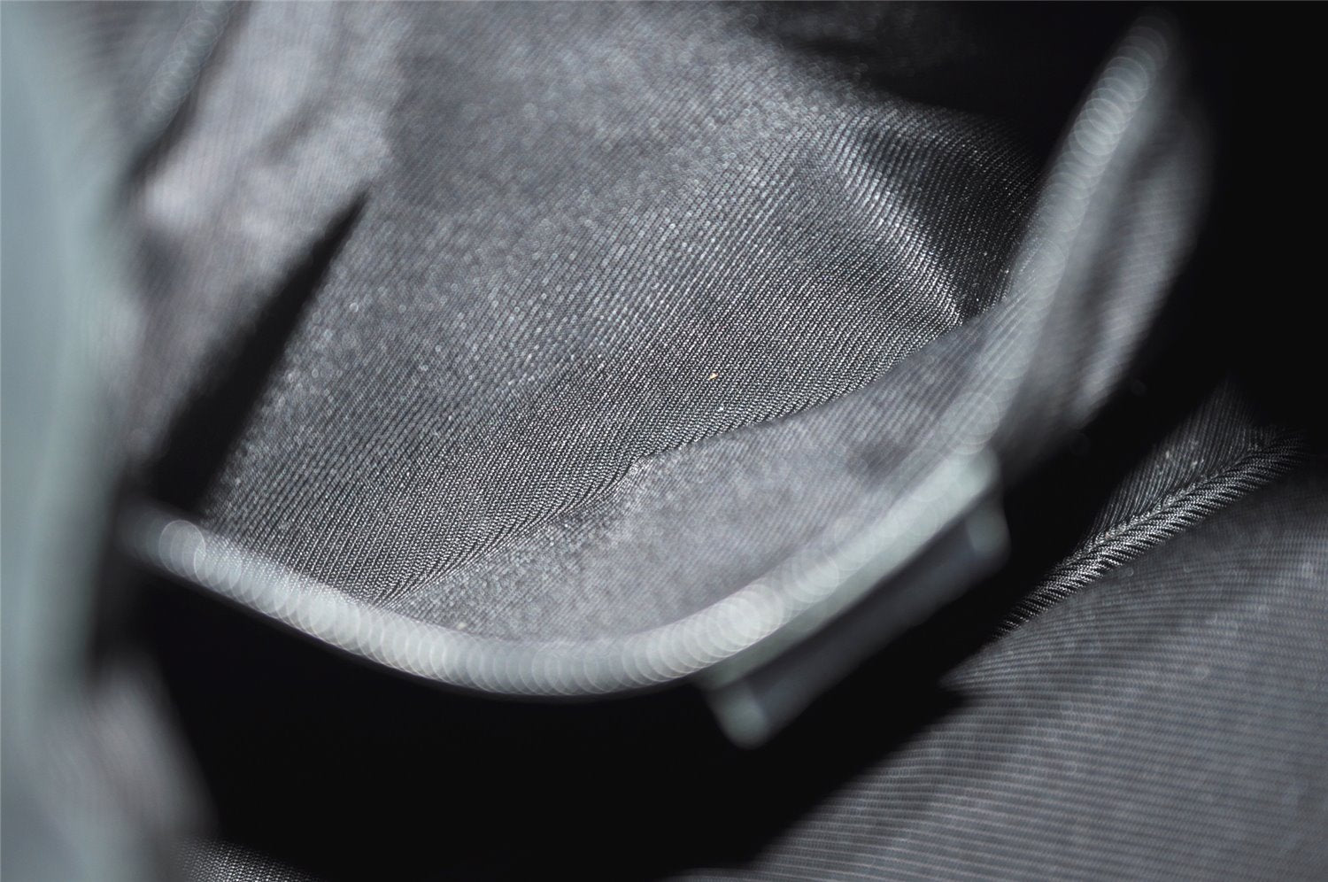 Authentic GUCCI Bamboo 2way Hand Bag GG Canvas Leather 0014095 Black 3001J