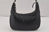 Authentic GUCCI Charmy Shoulder Hand Bag Purse Leather 154395 Black 3001K