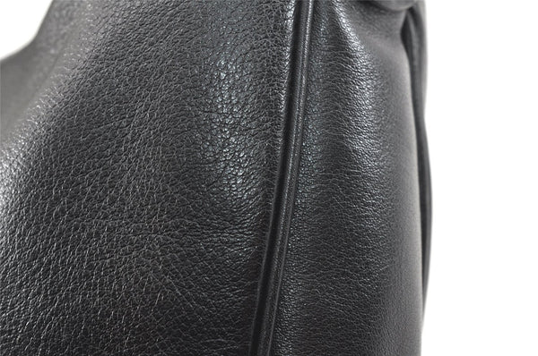 Authentic GUCCI Charmy Shoulder Hand Bag Purse Leather 154395 Black 3001K