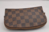 Authentic Louis Vuitton Damier Pochette Cosmetic PM Pouch N47516 LV 3002J