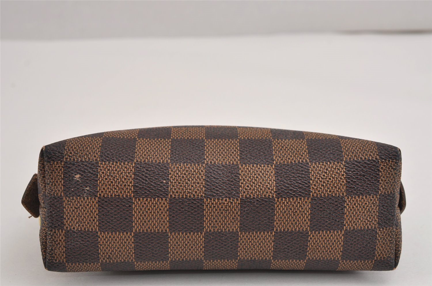 Authentic Louis Vuitton Damier Pochette Cosmetic PM Pouch N47516 LV 3002J