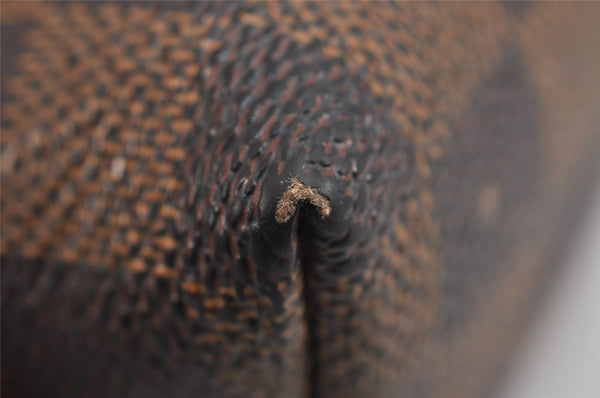 Authentic Louis Vuitton Damier Pochette Cosmetic PM Pouch N47516 LV 3002J