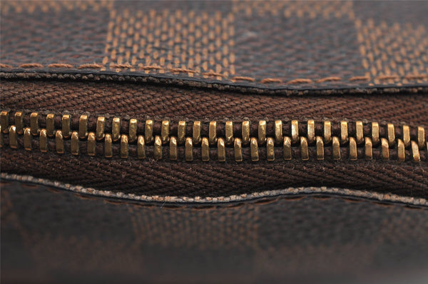 Authentic Louis Vuitton Damier Pochette Cosmetic PM Pouch N47516 LV 3002J