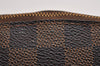 Authentic Louis Vuitton Damier Pochette Cosmetic PM Pouch N47516 LV 3002J