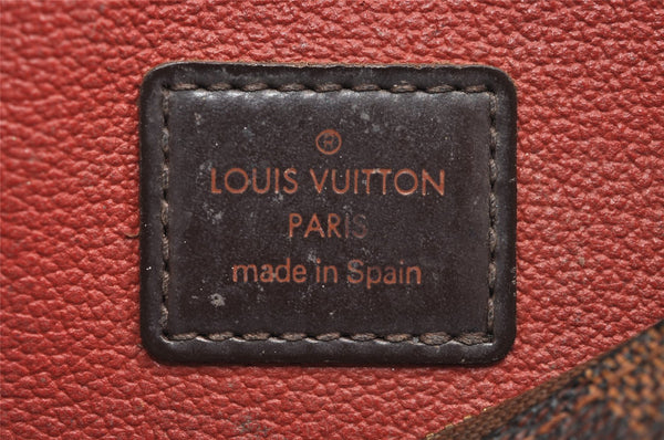 Authentic Louis Vuitton Damier Pochette Cosmetic PM Pouch N47516 LV 3002J