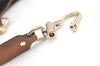 Authentic GUCCI Jackie Shoulder Bag GG Canvas Leather 120888 Brown Junk 3002K