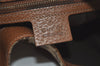 Authentic GUCCI Jackie Shoulder Bag GG Canvas Leather 120888 Brown Junk 3002K
