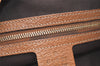 Authentic GUCCI Jackie Shoulder Bag GG Canvas Leather 120888 Brown Junk 3002K