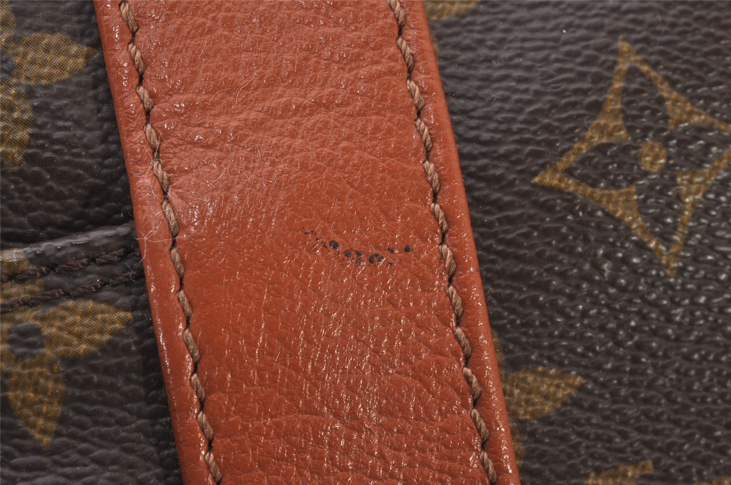 Auth Louis Vuitton Monogram Sac Weekend PM Vintage Tote Hand Bag M42425 LV 3003I