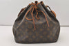 Authentic Louis Vuitton Monogram Petit Noe M42226 Shoulder Drawstring Bag 3003J