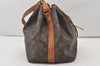 Authentic Louis Vuitton Monogram Petit Noe M42226 Shoulder Drawstring Bag 3003J