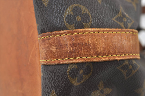 Authentic Louis Vuitton Monogram Petit Noe M42226 Shoulder Drawstring Bag 3003J
