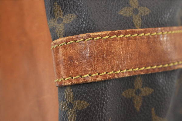 Authentic Louis Vuitton Monogram Petit Noe M42226 Shoulder Drawstring Bag 3003J