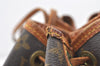 Authentic Louis Vuitton Monogram Petit Noe M42226 Shoulder Drawstring Bag 3003J