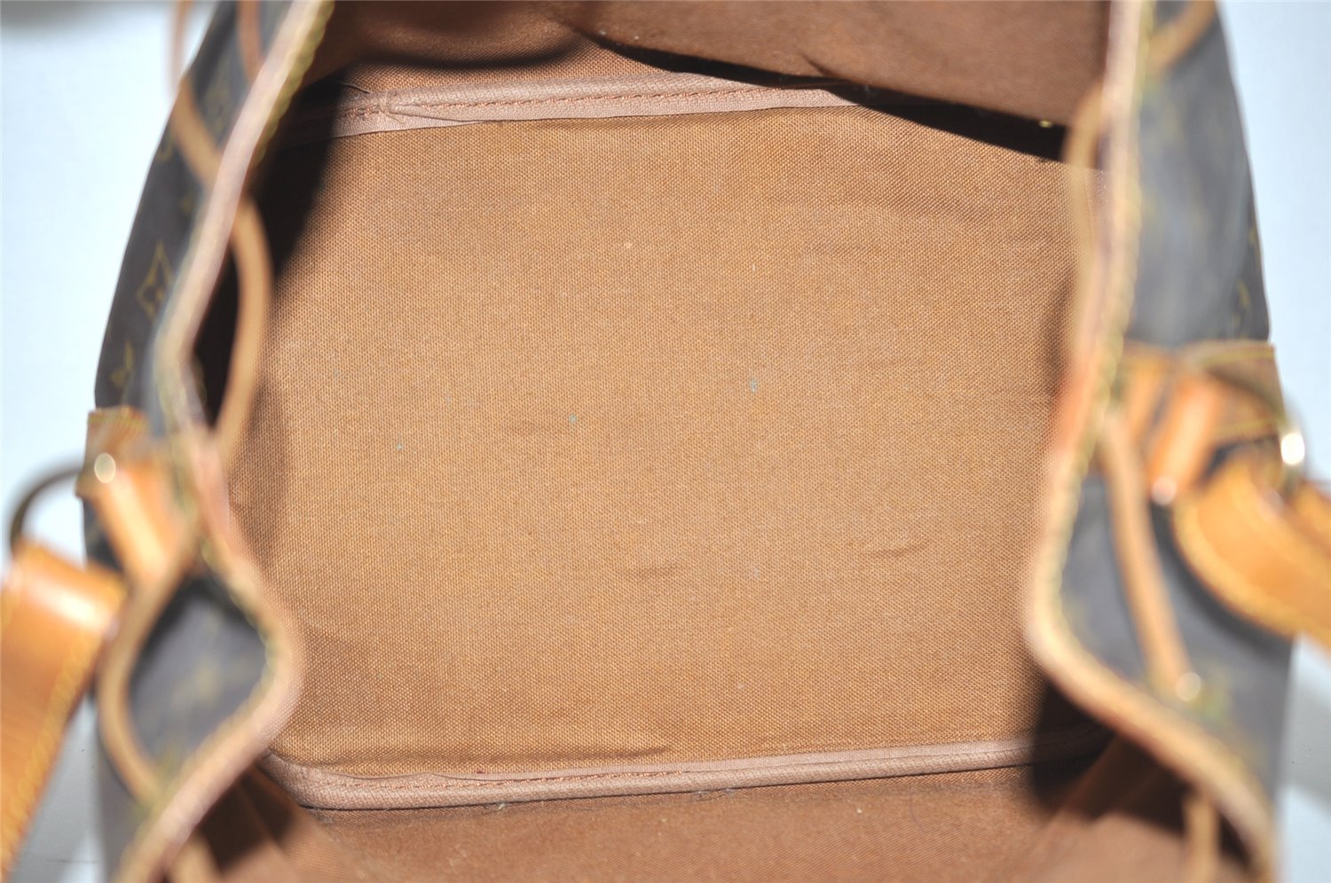 Authentic Louis Vuitton Monogram Petit Noe M42226 Shoulder Drawstring Bag 3003J