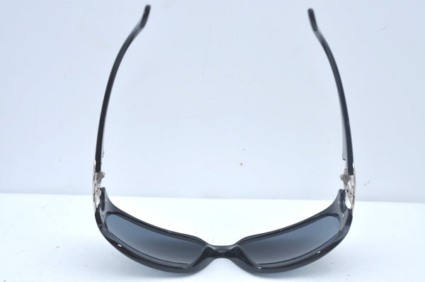 Authentic CHANEL Vintage Sunglasses CC Logos CoCo Mark Plastic Black Box 3004J