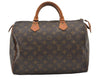 Authentic Louis Vuitton Monogram Speedy 30 Hand Boston Bag M41526 LV 3006J