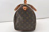 Authentic Louis Vuitton Monogram Speedy 30 Hand Boston Bag M41526 LV 3006J