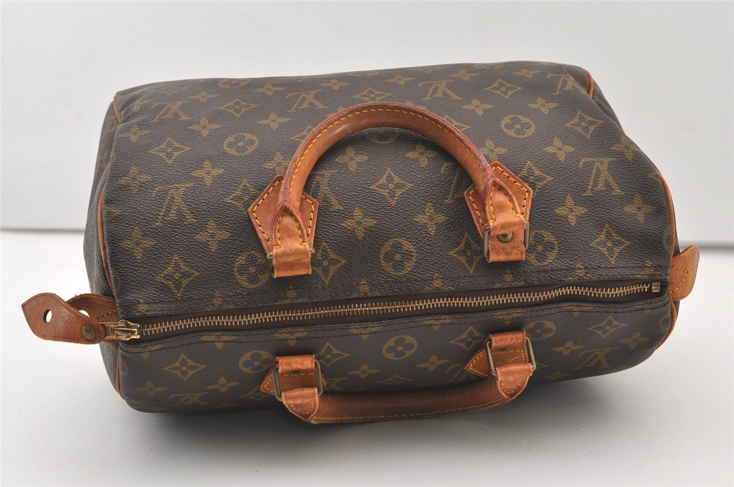 Authentic Louis Vuitton Monogram Speedy 30 Hand Boston Bag M41526 LV 3006J