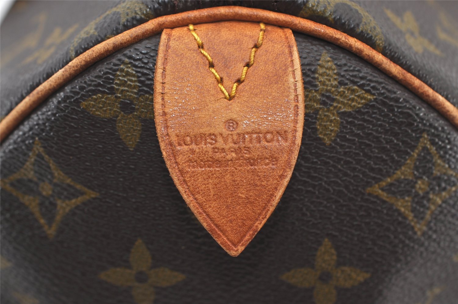 Authentic Louis Vuitton Monogram Speedy 30 Hand Boston Bag M41526 LV 3006J