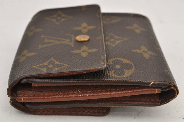 Authentic Louis Vuitton Monogram M61652 Porte Monnaie Billet Carte Credit 3007K