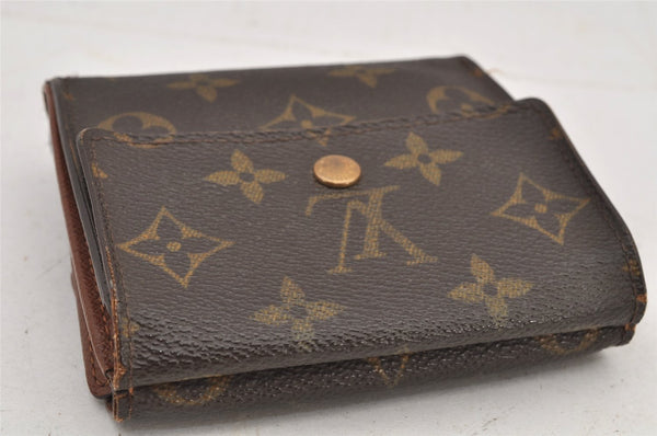 Authentic Louis Vuitton Monogram M61652 Porte Monnaie Billet Carte Credit 3007K