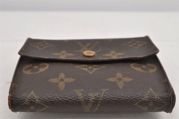 Authentic Louis Vuitton Monogram M61652 Porte Monnaie Billet Carte Credit 3007K