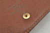 Authentic Louis Vuitton Monogram M61652 Porte Monnaie Billet Carte Credit 3007K