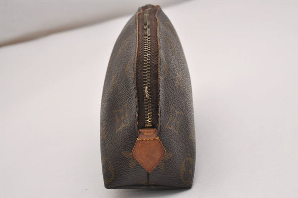 Authentic Louis Vuitton Monogram Pochette Cosmetic Pouch M47515 LV Junk 3008J