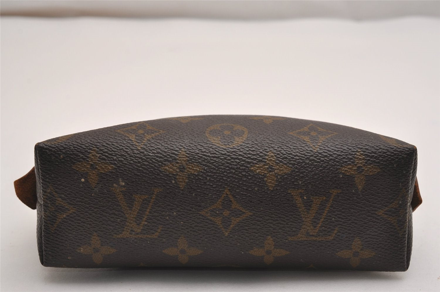 Authentic Louis Vuitton Monogram Pochette Cosmetic Pouch M47515 LV Junk 3008J