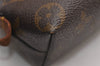 Authentic Louis Vuitton Monogram Pochette Cosmetic Pouch M47515 LV Junk 3008J
