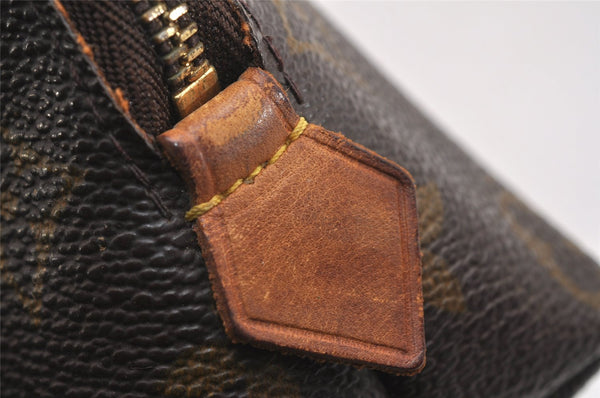 Authentic Louis Vuitton Monogram Pochette Cosmetic Pouch M47515 LV Junk 3008J