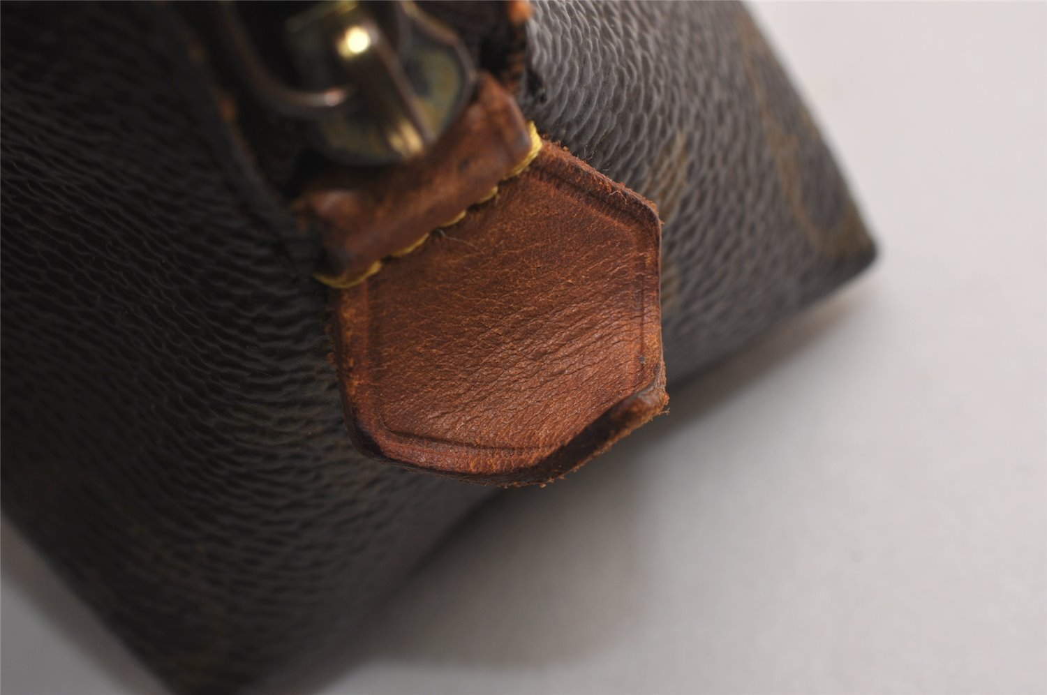 Authentic Louis Vuitton Monogram Pochette Cosmetic Pouch M47515 LV Junk 3008J