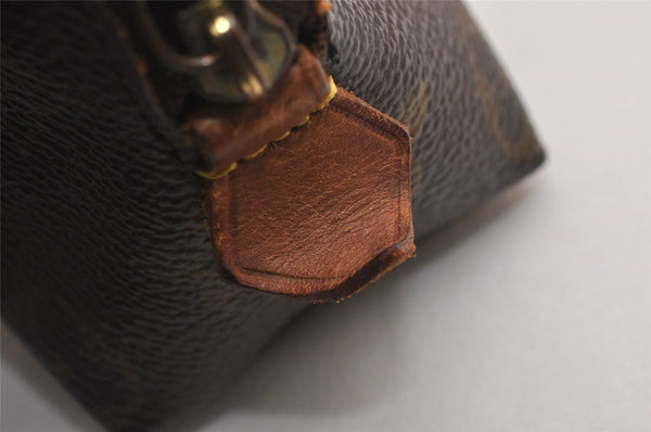 Authentic Louis Vuitton Monogram Pochette Cosmetic Pouch M47515 LV Junk 3008J