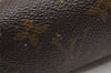 Authentic Louis Vuitton Monogram Pochette Cosmetic Pouch M47515 LV Junk 3008J