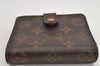 Authentic Louis Vuitton Monogram Compact Zip Bifold Wallet Purse M61667 LV 3008K