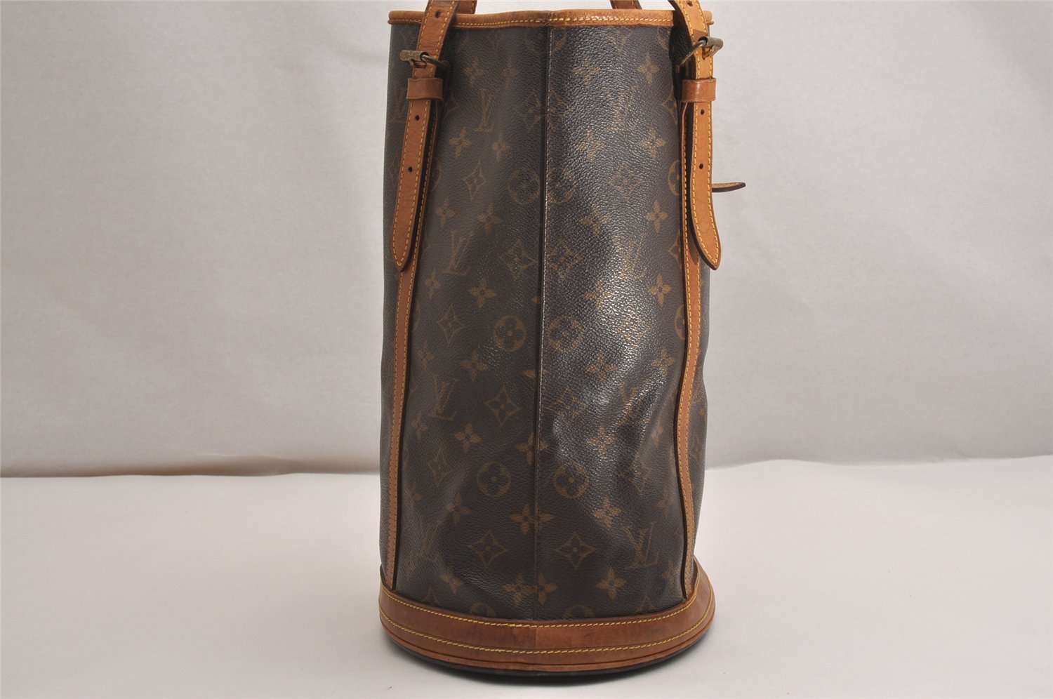 Authentic Louis Vuitton Monogram Bucket GM Shoulder Tote Bag M42236 LV 3009J