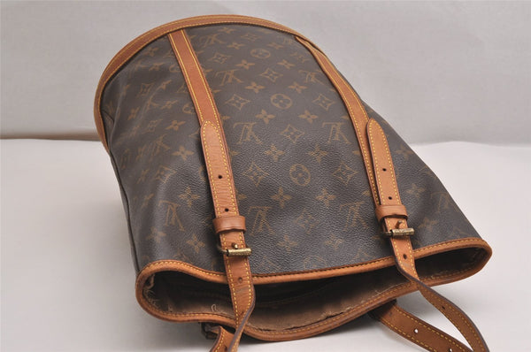 Authentic Louis Vuitton Monogram Bucket GM Shoulder Tote Bag M42236 LV 3009J