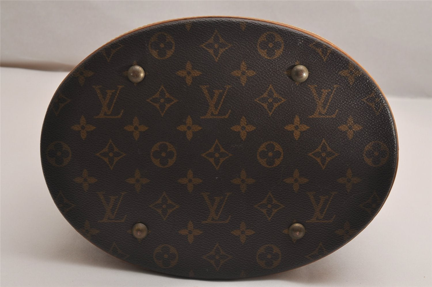 Authentic Louis Vuitton Monogram Bucket GM Shoulder Tote Bag M42236 LV 3009J