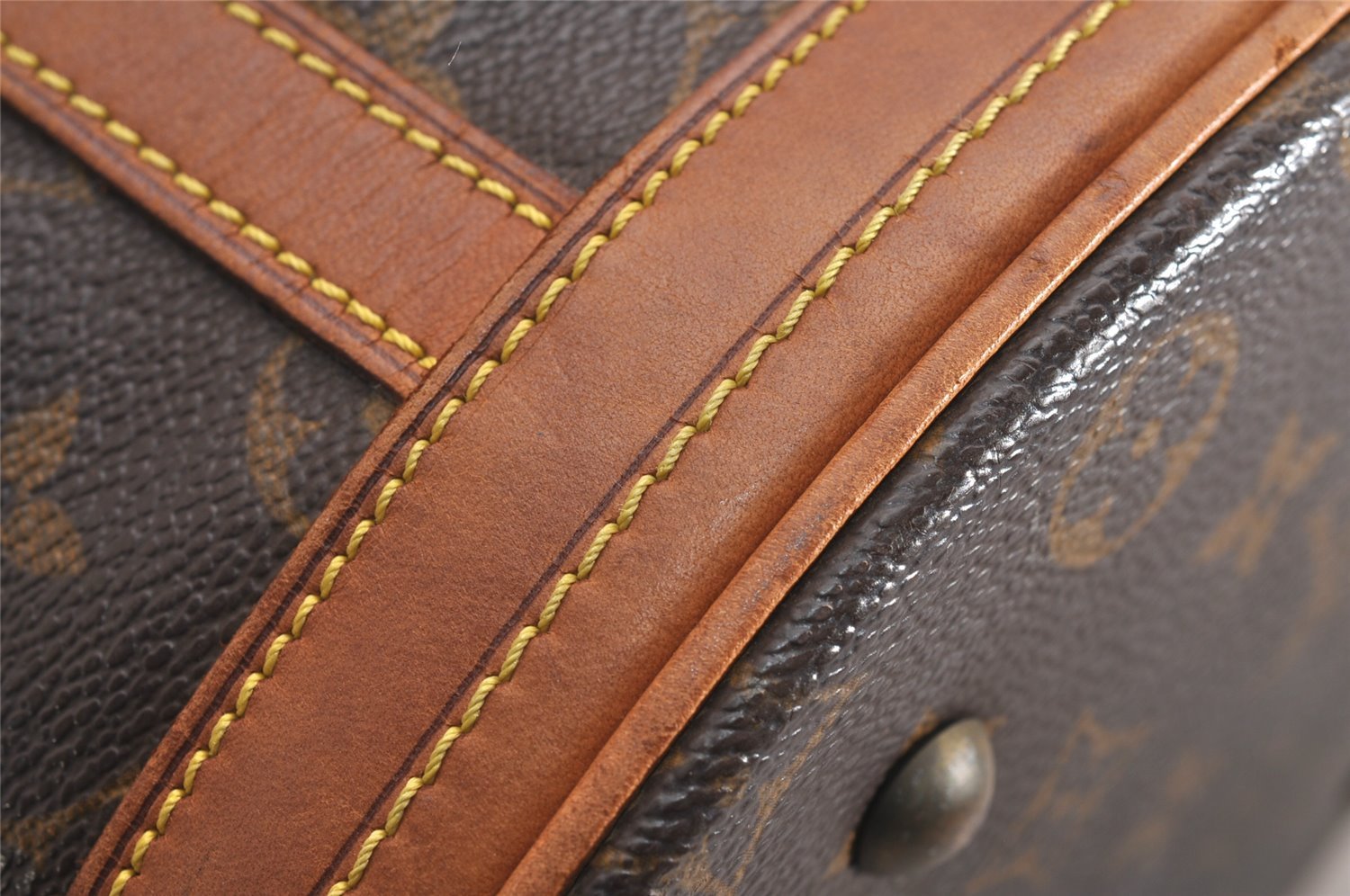 Authentic Louis Vuitton Monogram Bucket GM Shoulder Tote Bag M42236 LV 3009J