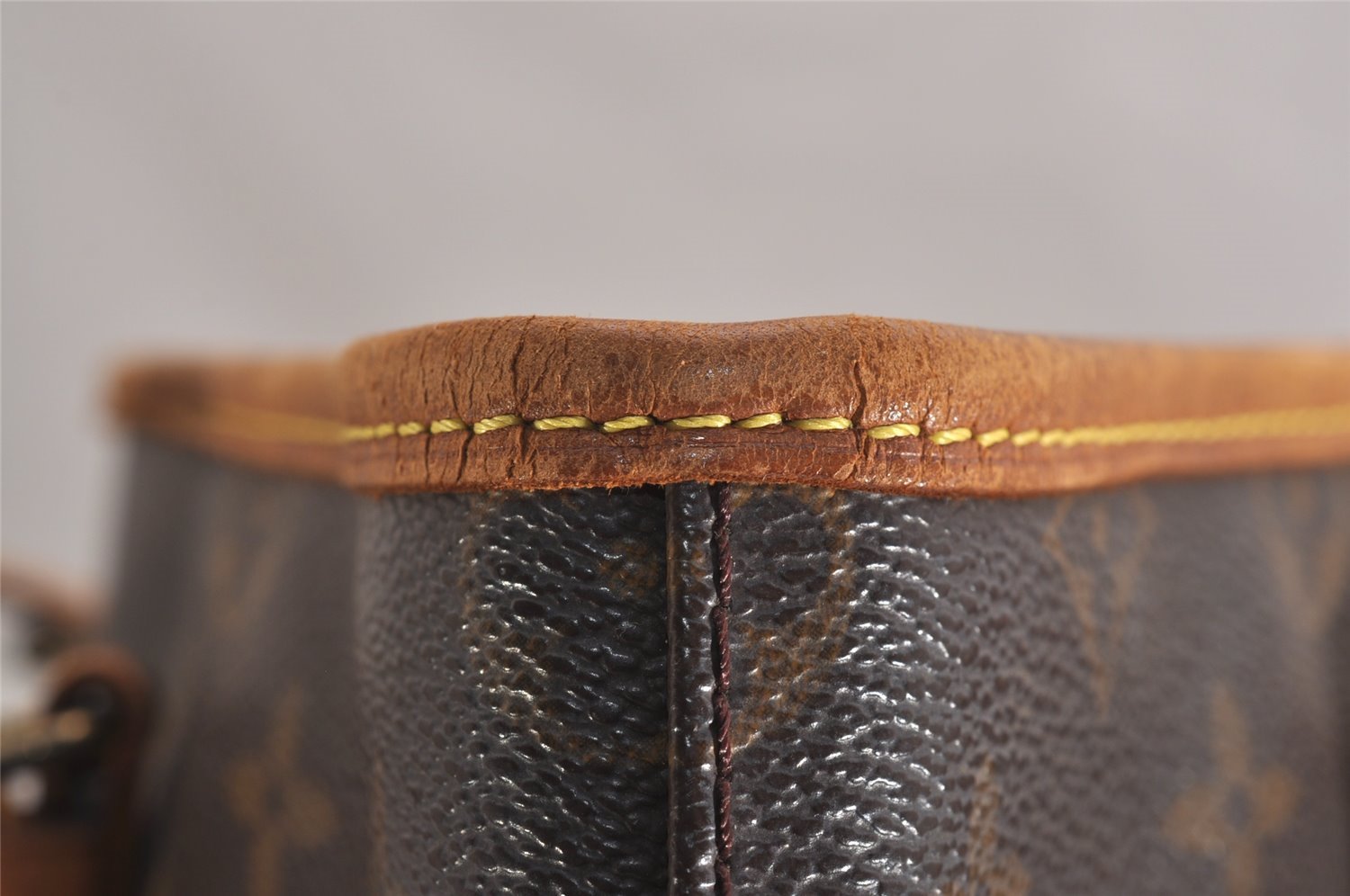 Authentic Louis Vuitton Monogram Bucket GM Shoulder Tote Bag M42236 LV 3009J