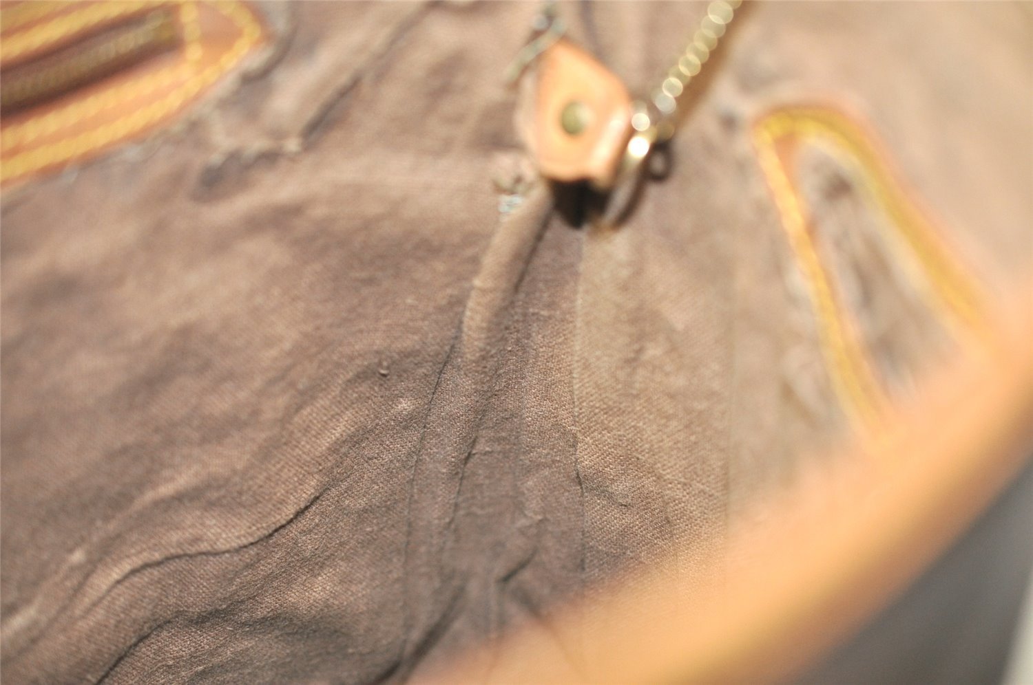 Authentic Louis Vuitton Monogram Bucket GM Shoulder Tote Bag M42236 LV 3009J