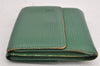 Louis Vuitton Epi Porte Monnaie Billets Cartes Credit Wallet M63484 Green 3009K