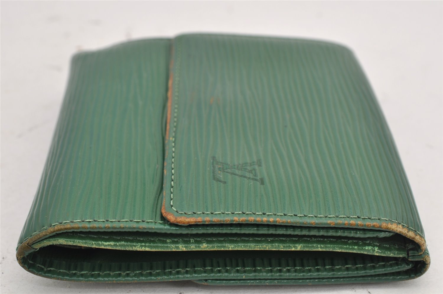 Louis Vuitton Epi Porte Monnaie Billets Cartes Credit Wallet M63484 Green 3009K