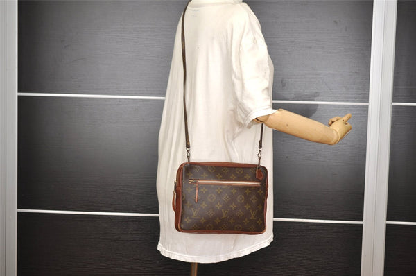 Authentic Louis Vuitton Monogram Shoulder Cross Body Bag Old Model LV 3010I