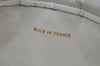 Authentic CHANEL Calf Skin Matelasse CoCo Mark Clutch Hand Bag Purse White 3010J