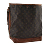 Authentic Louis Vuitton Monogram Noe Shoulder Drawstring Bag M42224 LV 3011I