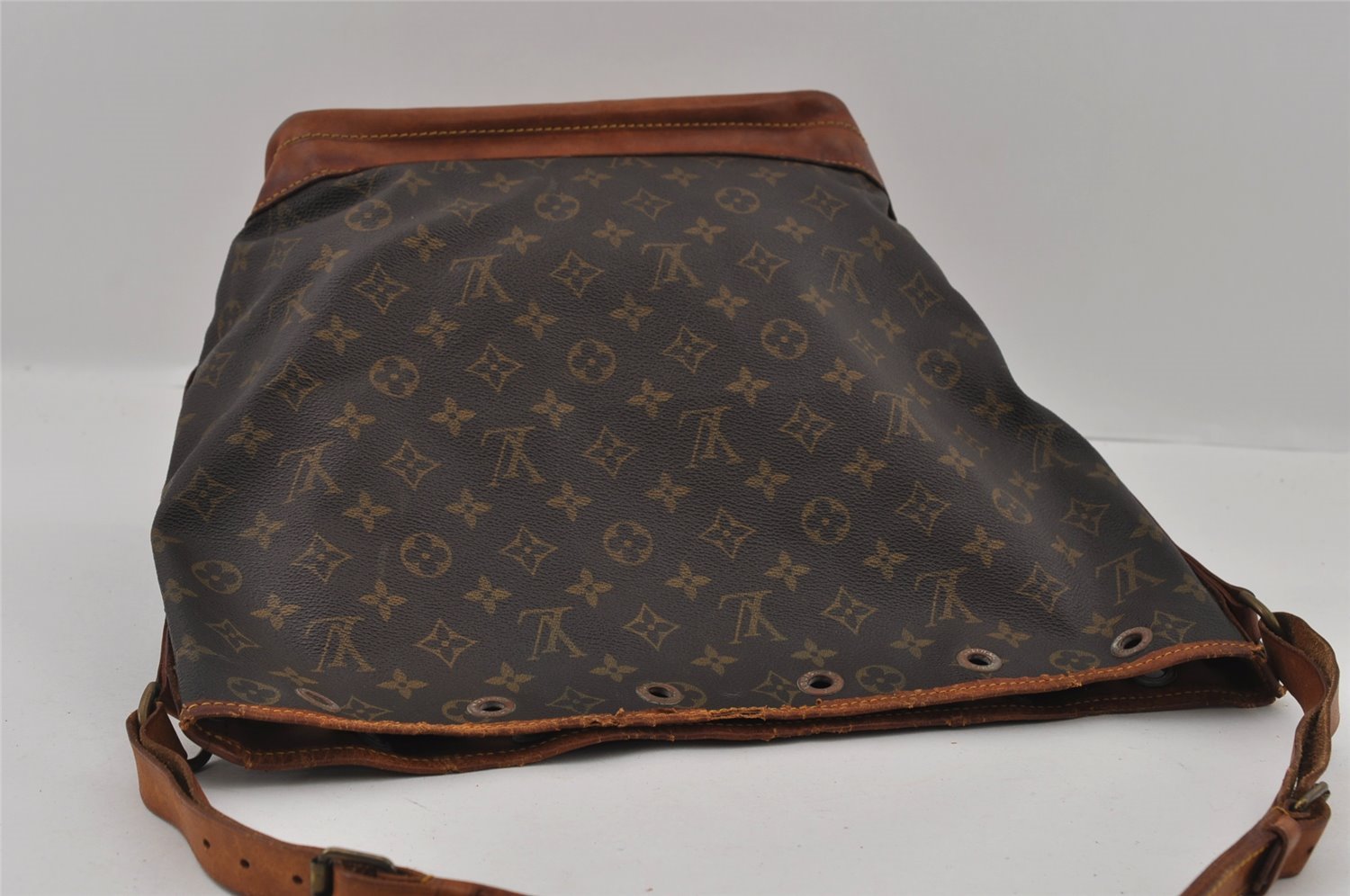 Authentic Louis Vuitton Monogram Noe Shoulder Drawstring Bag M42224 LV 3011I