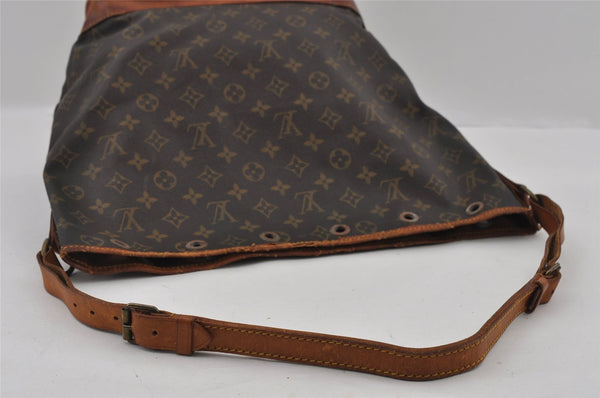 Authentic Louis Vuitton Monogram Noe Shoulder Drawstring Bag M42224 LV 3011I