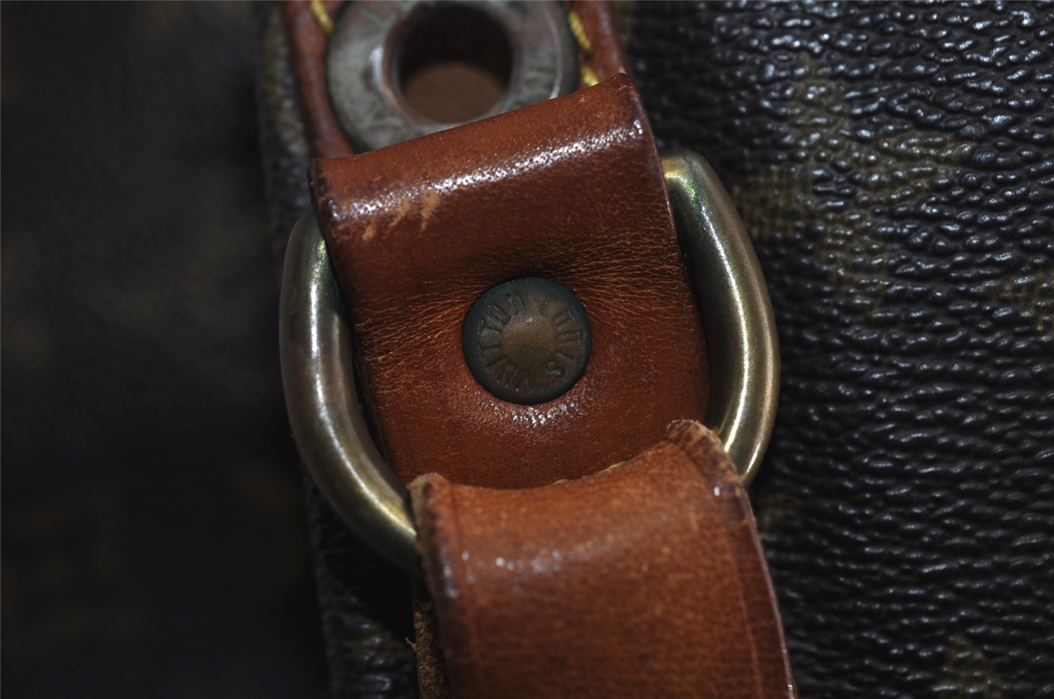 Authentic Louis Vuitton Monogram Noe Shoulder Drawstring Bag M42224 LV 3011I